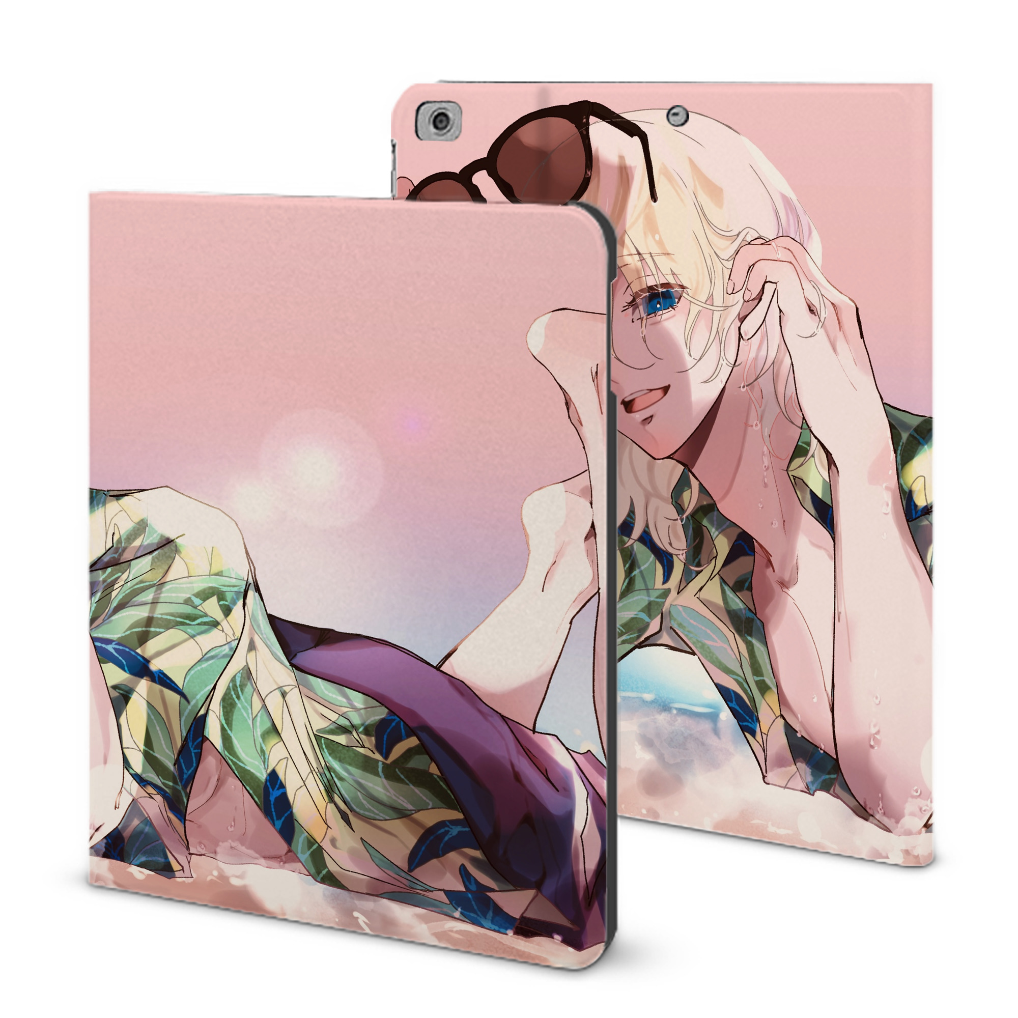 （画像用） 東京リベンジャーズ Tokyo Revengers IPad ケース ブック型 PUレザー TPU 耐衝撃 軽量 薄型 ペン収納なし 全面保護 IPad 各モデル対応